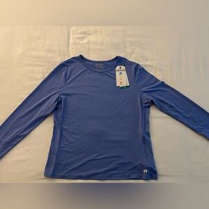 Hang Ten Periwinkle Women’s Long Sleeve Rash Guard Size XL NWT